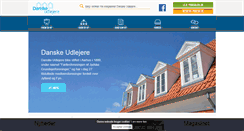 Desktop Screenshot of danskeudlejere.dk